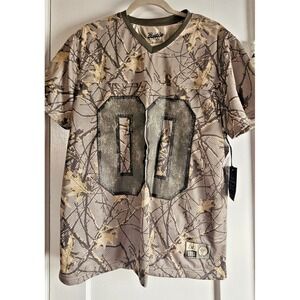 NWT Brooklyn cloth men's L camouflage jersey